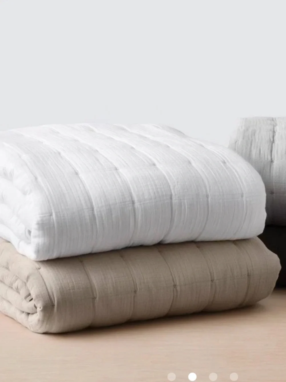 PARACHUTE 100% Organic Cotton Duvet Cover white /new FULL/QUEEN